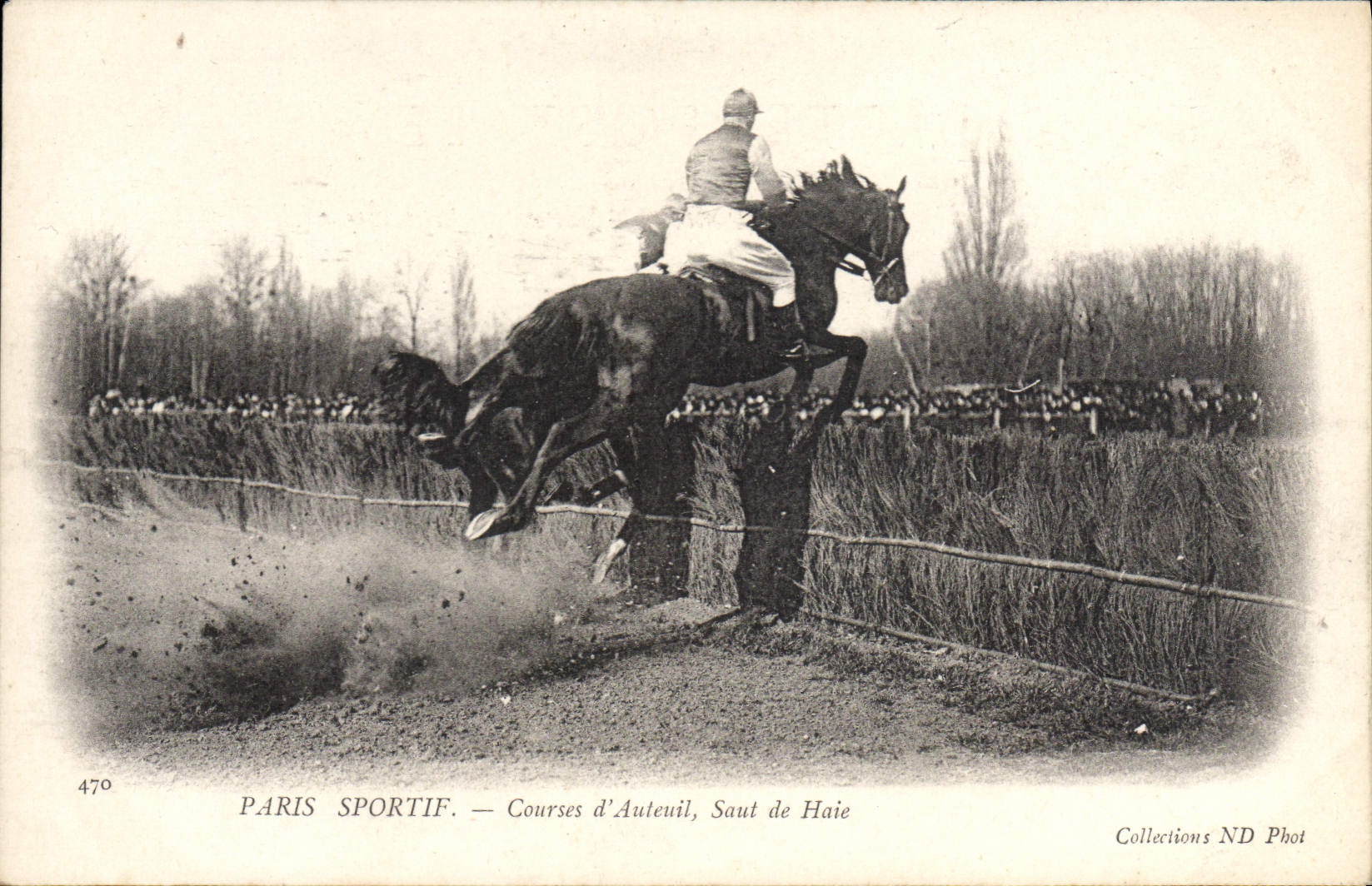 Cours d'Auteuil — Saut de Haie — Paris Sportif — Collezioni ND Phot, n° 470