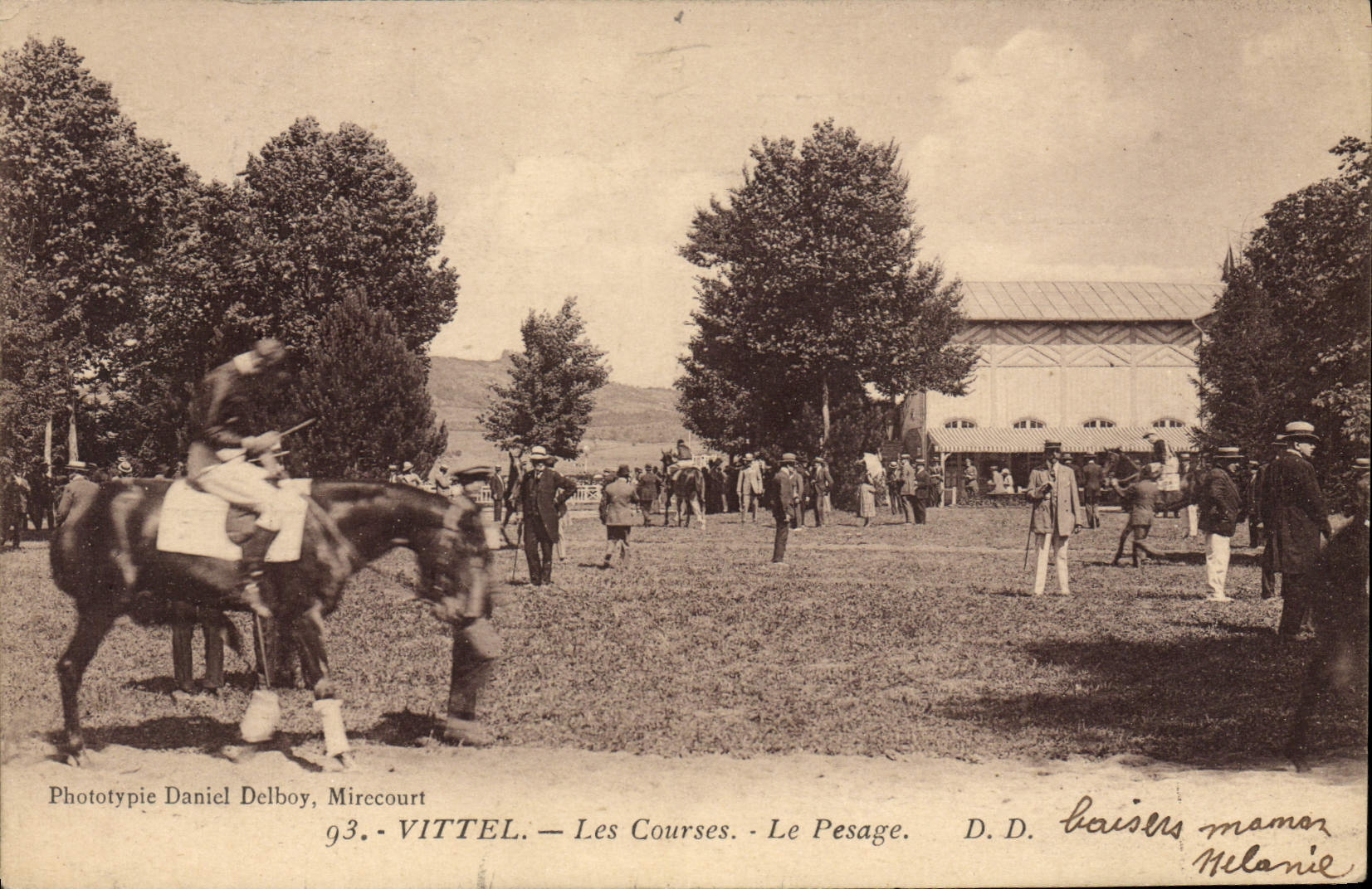 VITTEL — Le Corse — Il Pesaggio — Fototipia Daniel Delbouy, Mirecourt