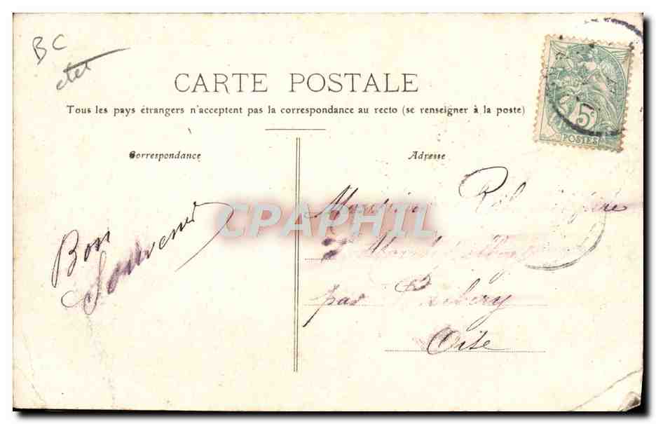 CPA Cheval Equitation Hippisme Pansage de sultane  — Verso