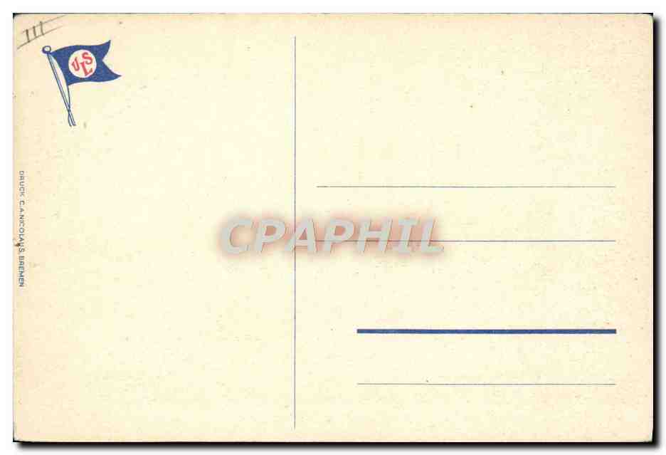 S.S. President Roosevelt — navire de la United States Lines — U.S. Government Ship — Reverso