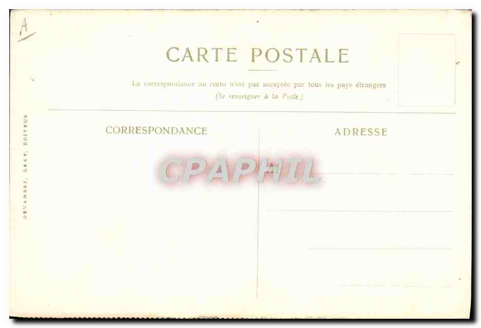 Shanghai — scène de rue — Compagnie des Messageries Maritimes — Verso
