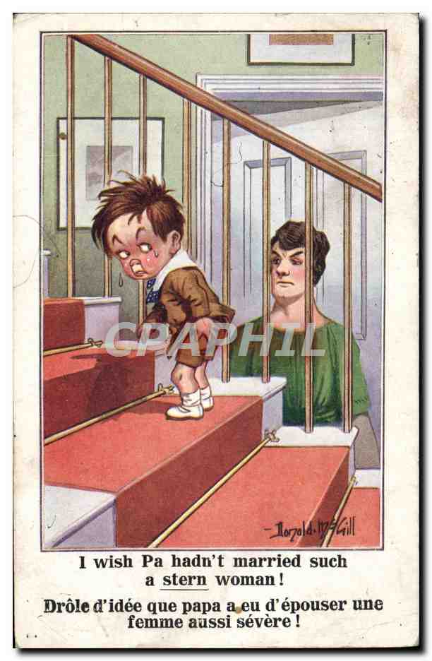 CPA Fantaisie Illustrateur Enfant Donald Mc Gill