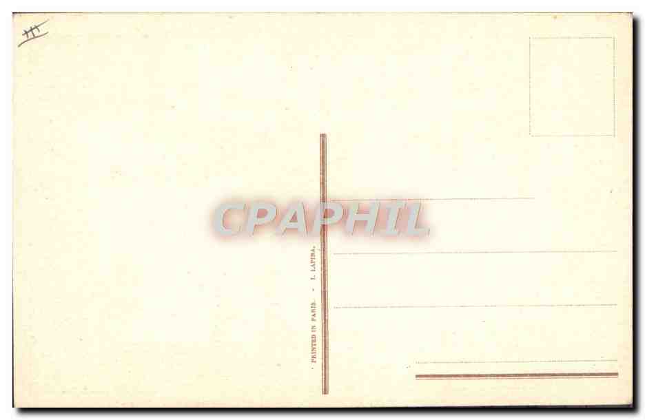 CPA Fantaisie Illustrateur Enfant Soldat Boite aux lettres — Rückseite