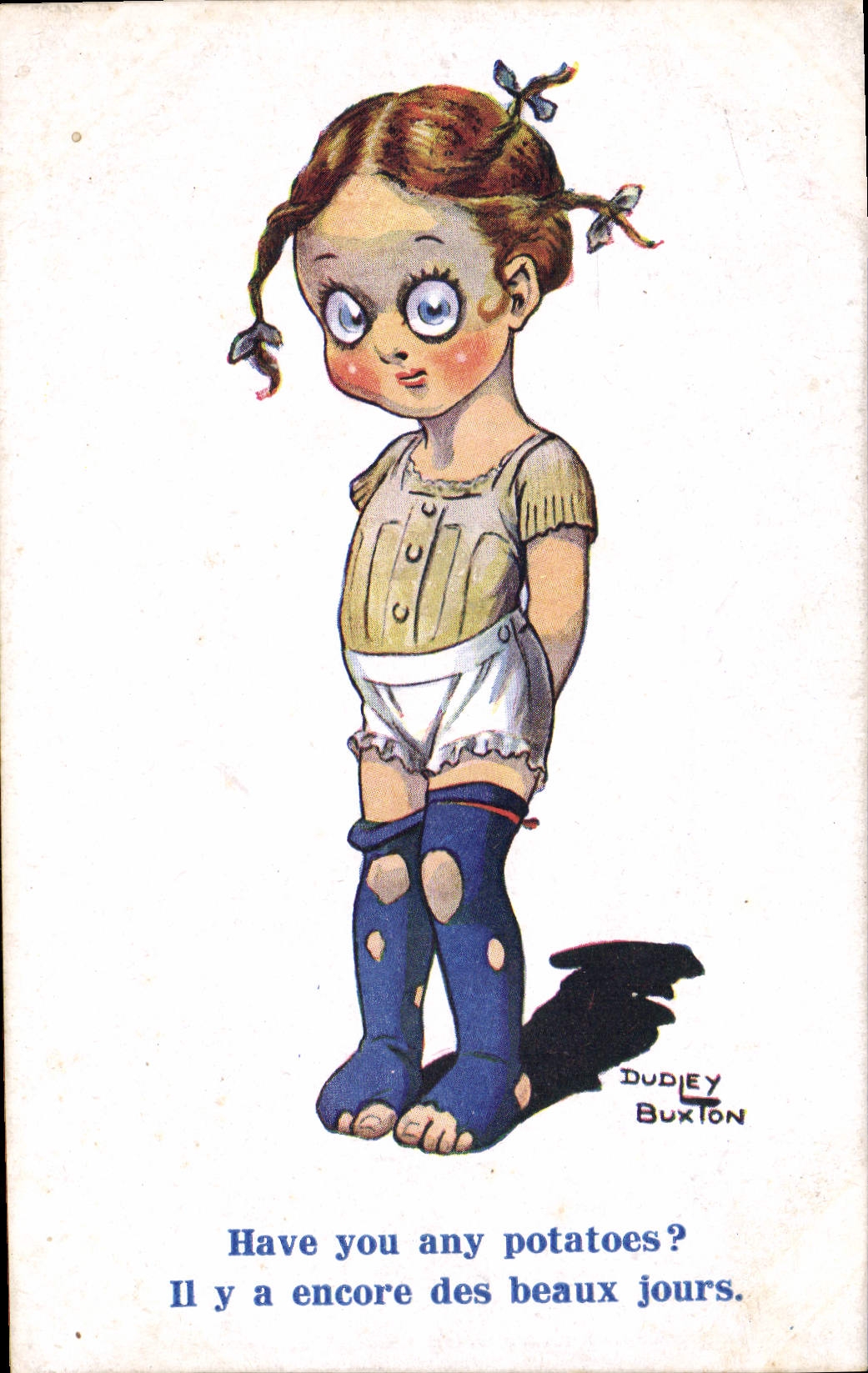 CPA Fantaisie Illustrateur Enfant Dudley Buxton