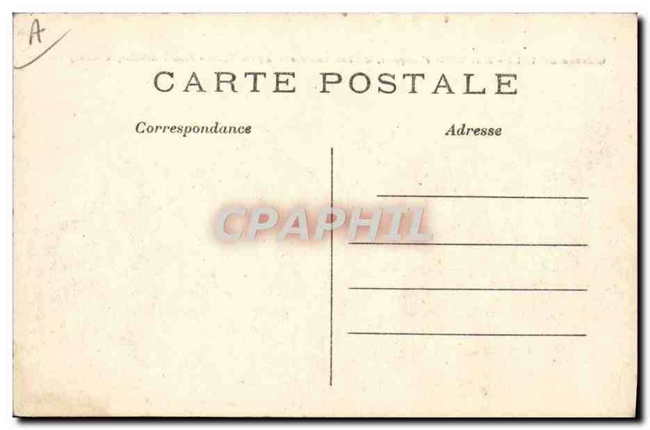CPA Militaria Artillerie Le 75 en batterie  — Rückseite