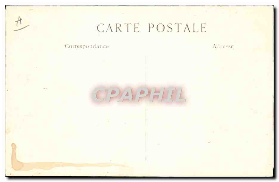 CPA Militaria Nos canons de 75mm en action — Rückseite