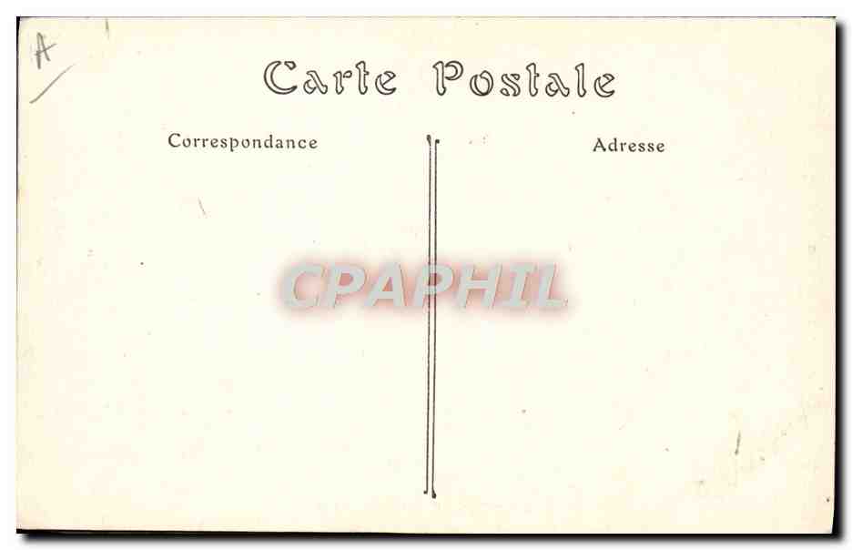 CPA Militaria Artillerie Batterie de 75 mm prenant sa position de combat  — Rückseite