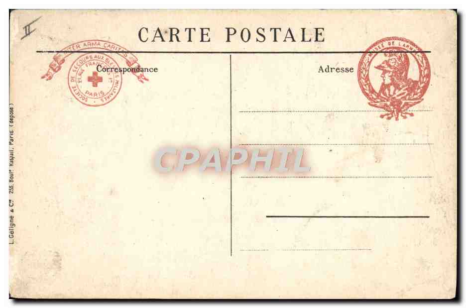CPA Militaria Musee de l'armee Ensemble des trophees exposes aux Invalides Avion — Rückseite