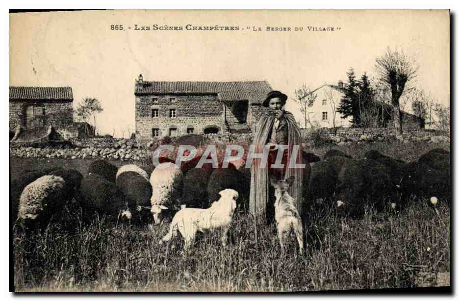 Le Berger du Village — Les Scènes Champêtres — n° 865