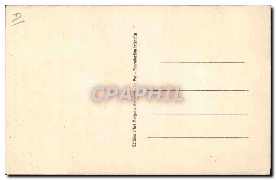 Tipo del Viejo Campesino Montañés — Collar de Barba — M.B. LE PUY n°2637 — Reverso