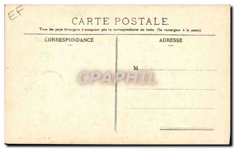 Auvergne — En route pour le Marché — L'Hirondelle - Paris, n°38 — Verso