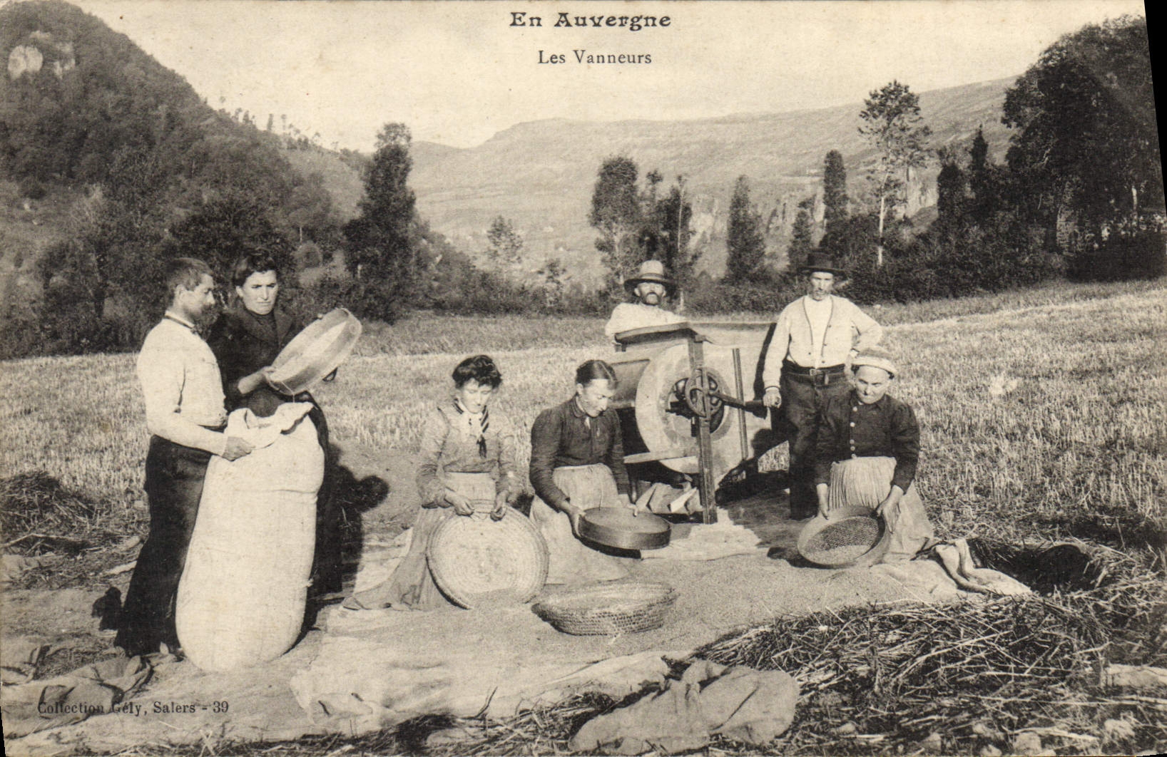 Les Vanneurs — En Auvergne — Collection Gely, Salers - 39
