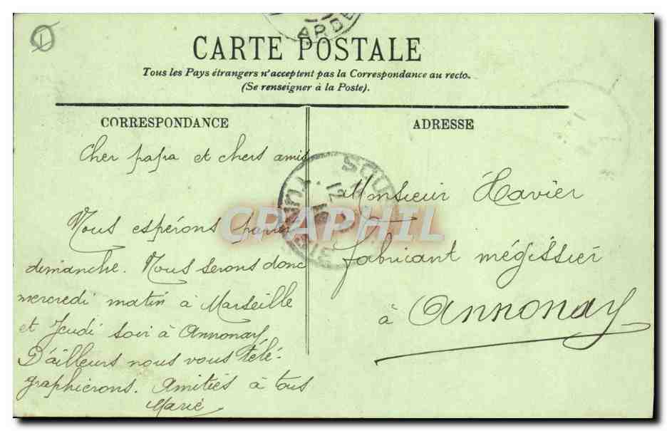 Tunis — Le Théâtre Municipal — LL. n° 239 — Reverso