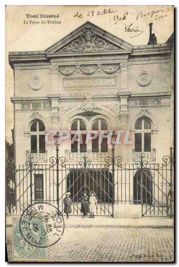 CPA Toul Le foyer du Theatre 