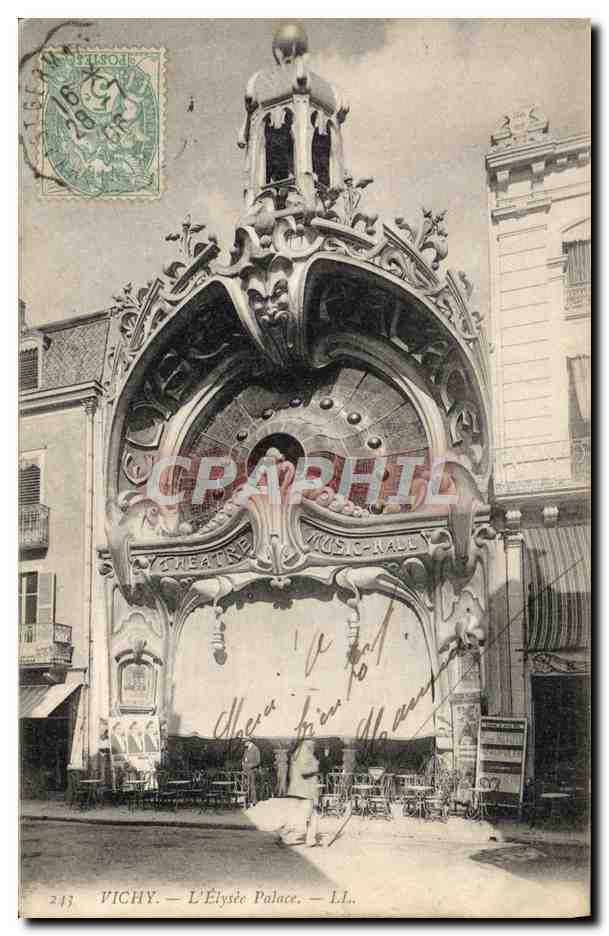 CPA Theatre Vichy L'elysee Palace 
