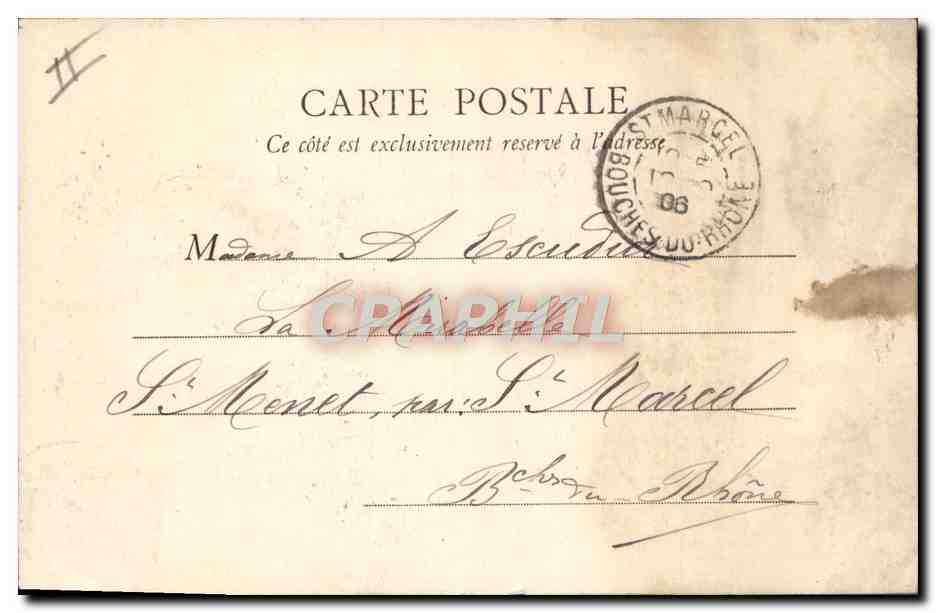 Vichy — Éden Théâtre — B. F., Paris, n°12 — Verso