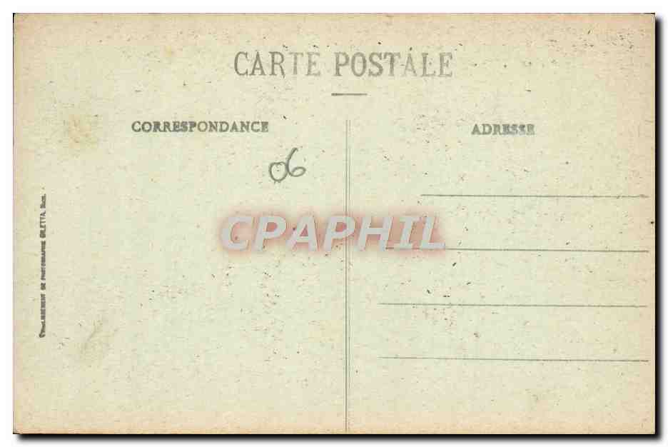 CPA Theoule Pointe et voute de l'aiguille Esterel Route de la Corniche d'or — Rückseite