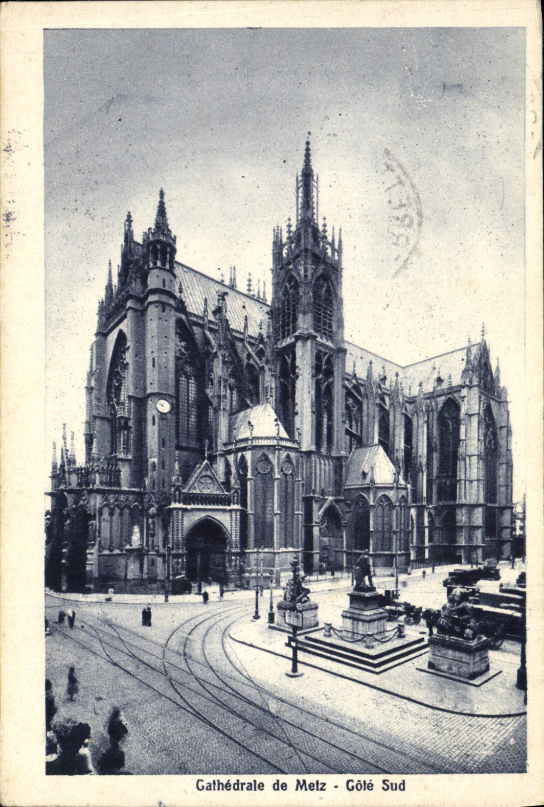 Cathédrale de Metz - Côté Sud — Imprimerie d'Art Bella, Bitche