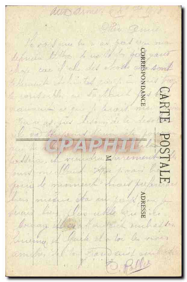 CPA Nancy Porte De La Crafie La Craffe  — Verso