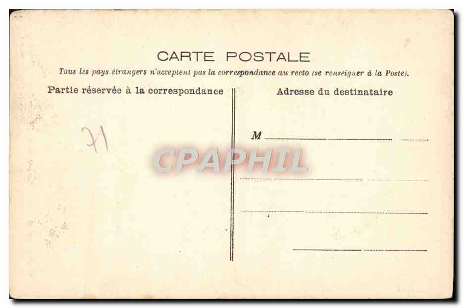 Chalon-sur-Saône — Intérieur de l'église Saint-Vincent — Édition des Galeries Modernes — Rückseite