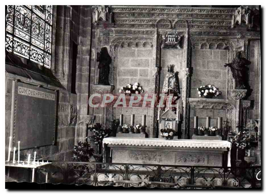 CPM Fougeres Eglise Saint Sulpice Autel De Notre Dame Des Marais
