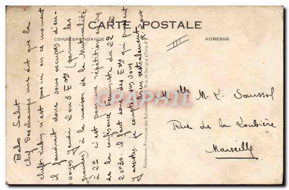 CPA Scout Scoutisme Jamboree Un jeu passionnant Qui prendra le foulard ? — Rückseite