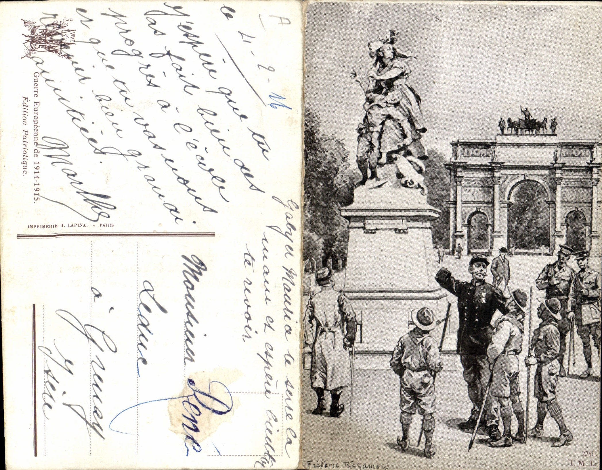 CPA livret Scout Scoutisme Jamboree Deroulede Paris Louvre Arc de Triomphe 