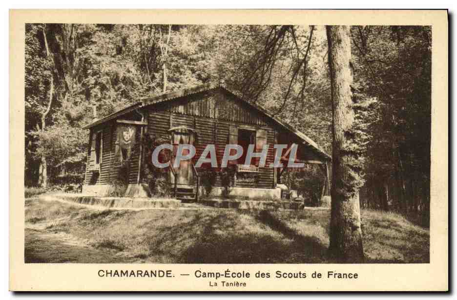 CPA Scout Scoutisme Jamboree Chamarande Camp ecole des Scouts de France La taniere