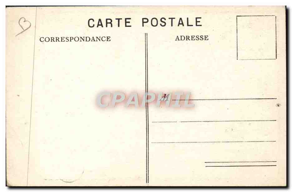 CPA Scout Scoutisme Jamboree Coeurs vaillants Rue de Fleurus Paris  — Rückseite