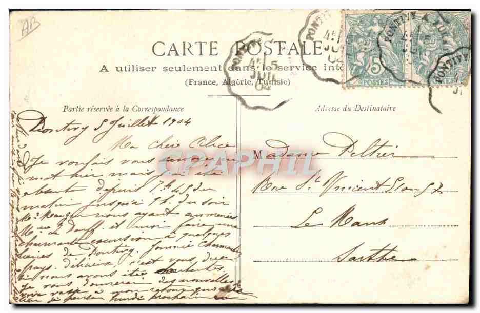 La Bretagne Pitttoresque — La Chasse est ouverte ! — Collection A. Warron, St-Brieuc, n°3023 — Back