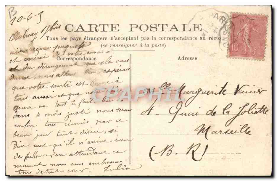 Institution Nationale des Sourds-Muets - Paris — Cabinet du Directeur — Meubles exécutés par les Élèves — Verso