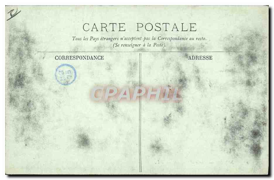 CPA Nimes Porte d'Auguste Thermes Pharmacie Centrale — Rückseite