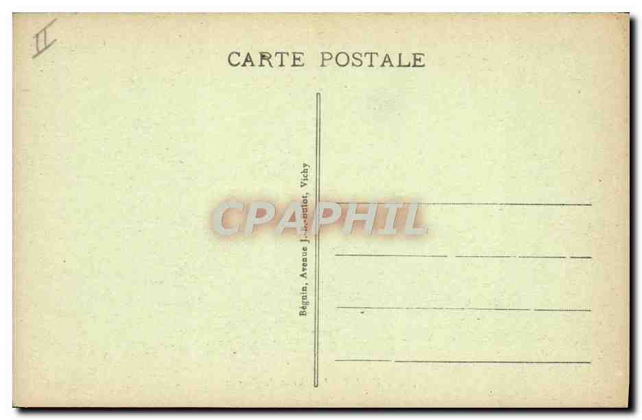 Vichy - Le Champ de Courses — éditeur Idéal, n° 439 — Verso