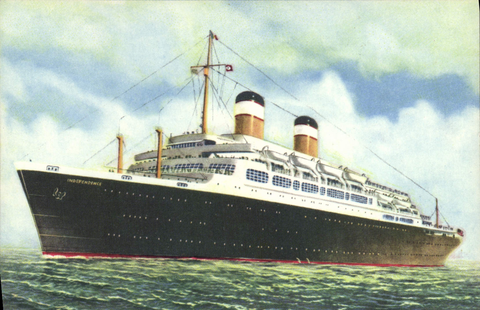 Cruise ship Independence — American Export Lines — n° de série non visible