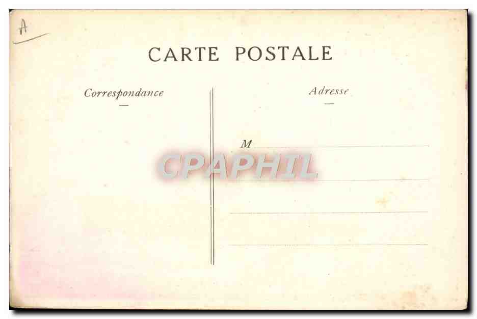 SS « Rochambeau » — Cie Générale Transatlantique / French Line — Société Générale d'Impression, Paris — Verso