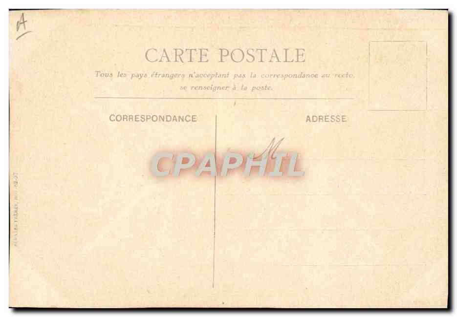 CPA Bateau Paquebot Messageries Maritimes  — Rückseite