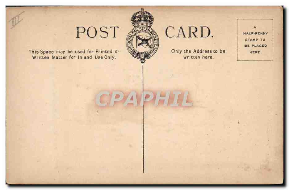CPA Bateau Paquebot Asturias  — Verso