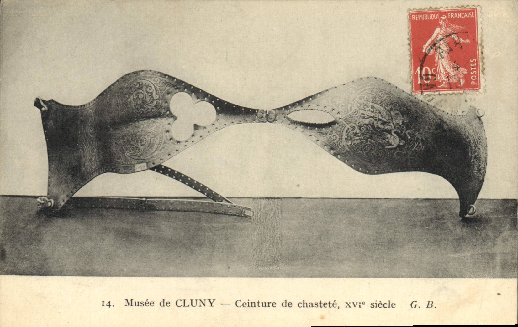 Museum Cluny — Kastenriem, 16e eeuw — G. B.