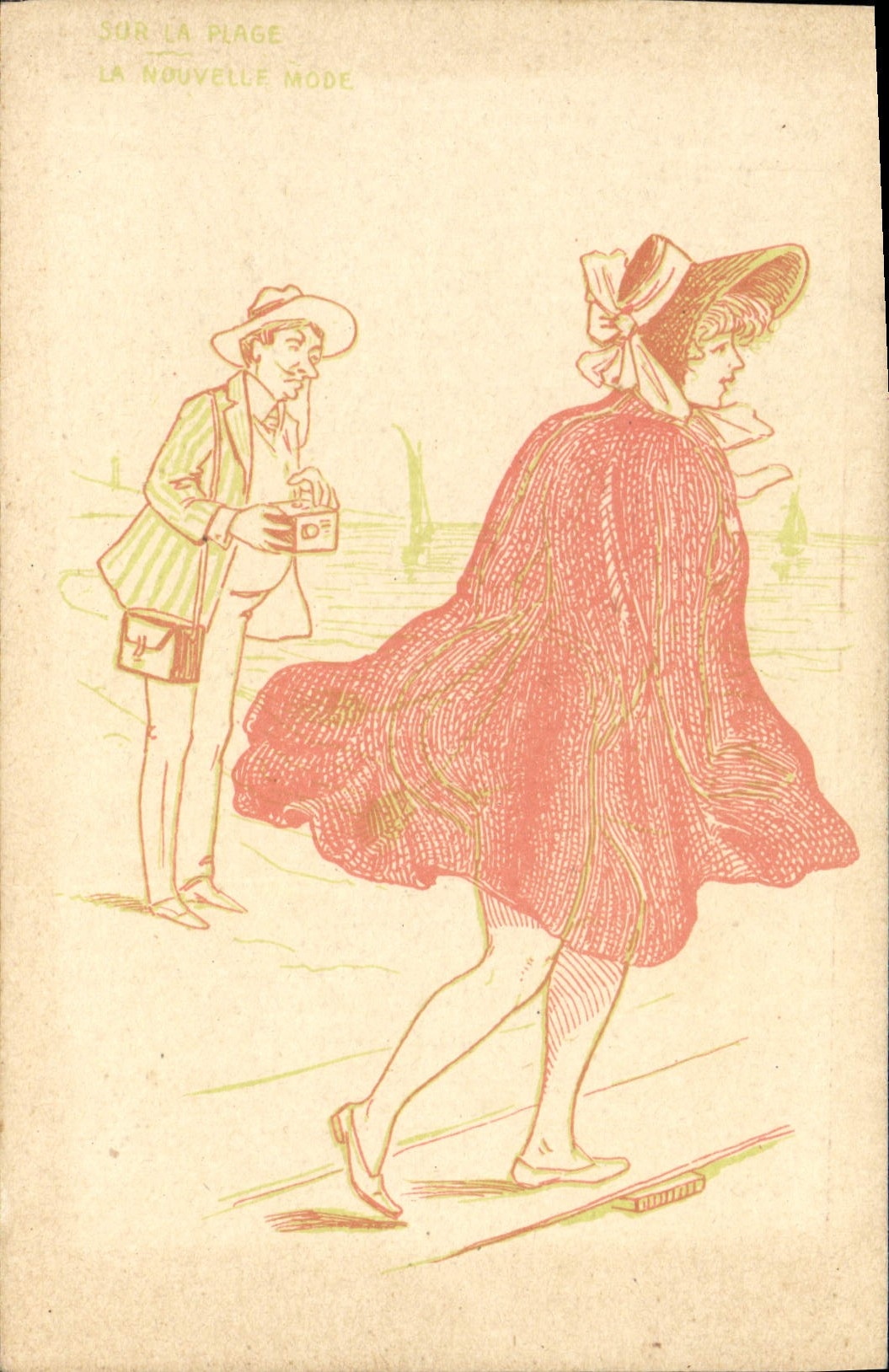 Sur la plage — La nouvelle mode — Bibliothèque
