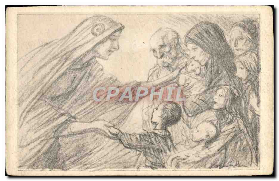 CPA Fantaisie Illustrateur Journee Francaise du Secours National 