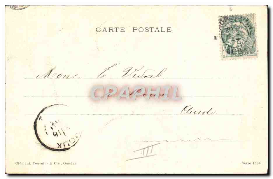 Chimney Sweep — Le Bon Cigare — H. Schuind — Rückseite