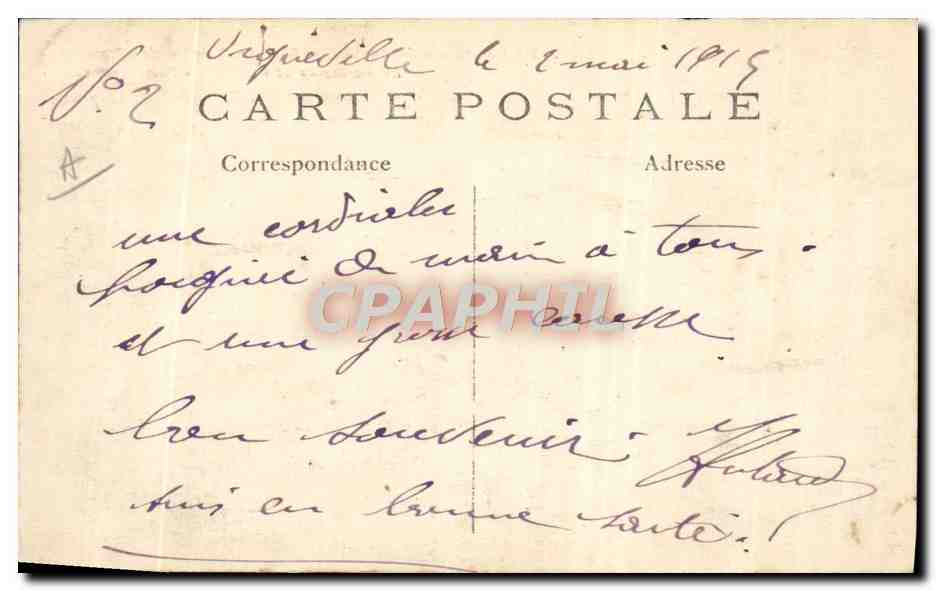 Artillerie lourde allemande — La Grande Guerre 1914-15 — Phot-Express n°189 — Rückseite