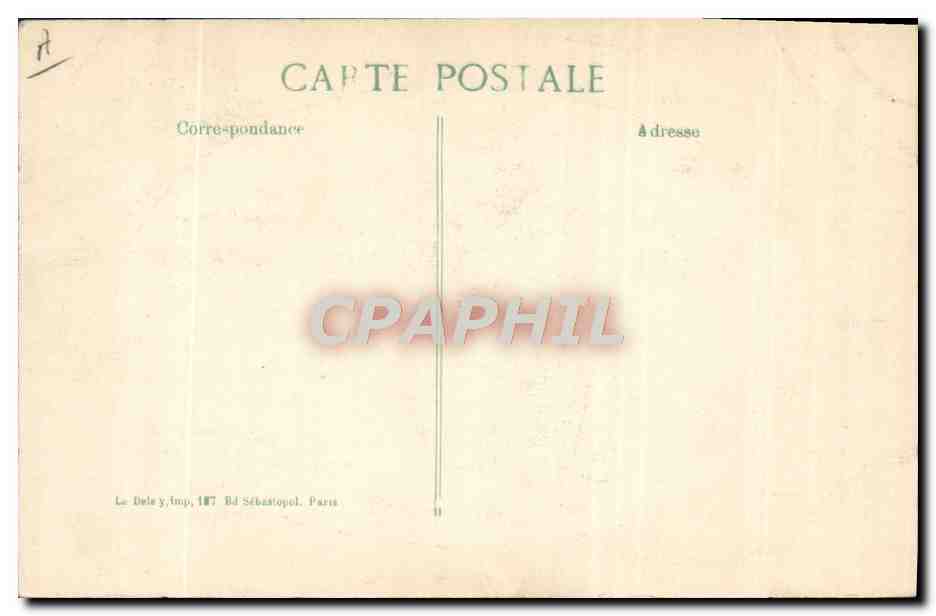 Canon de campagne allemand — 1914 — Cliche New F. Paper, illustrations limited — Verso
