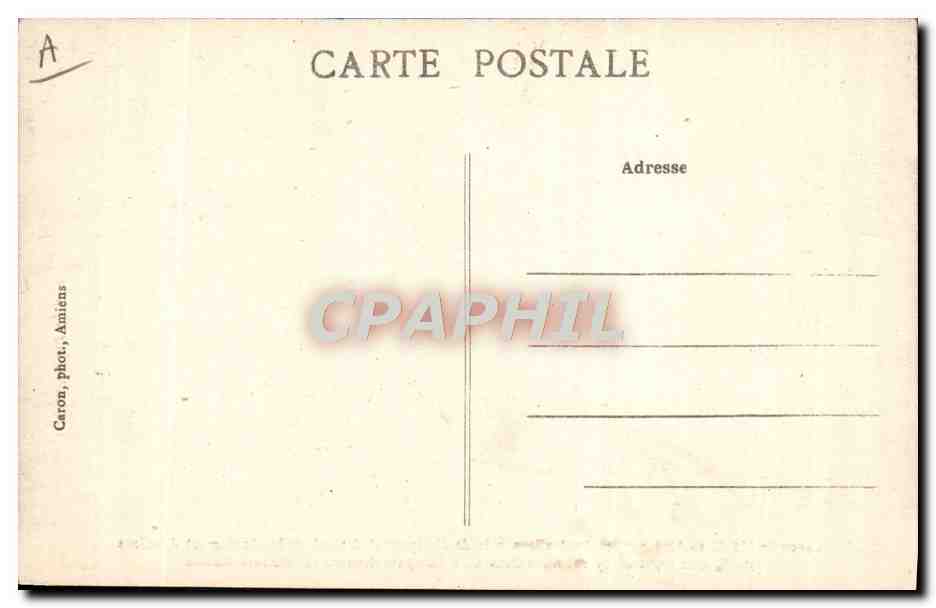 Canon de 380 mm capturé par les Australiens près de Chuignes — destiné au bombardement d'Amiens — Caron, phot. Amiens — Reverso
