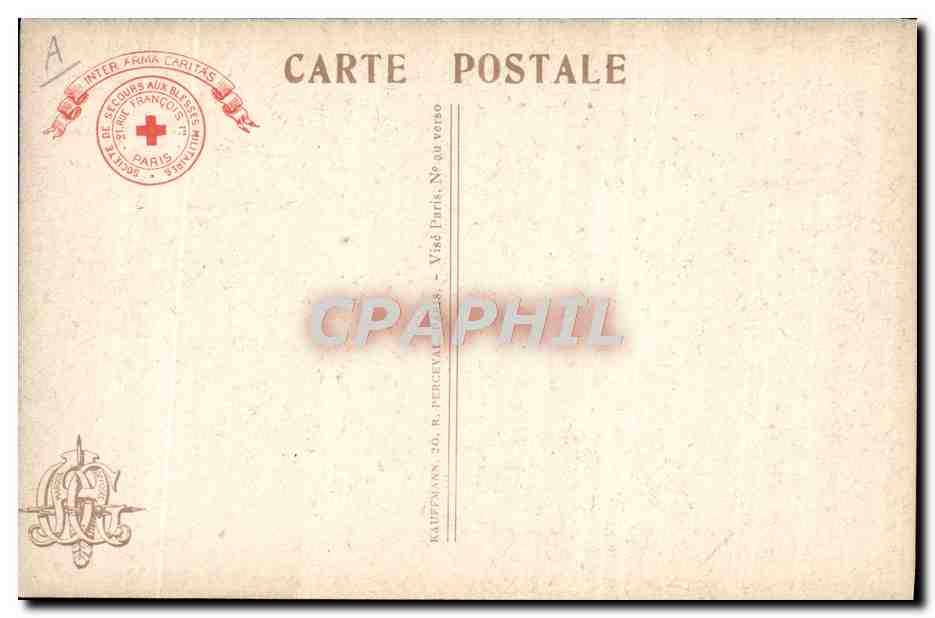 CPA Militaria Paris Musee de l'armee Debris du zeppelin n°8 abattu a Badonviller par notre 75 — Rückseite