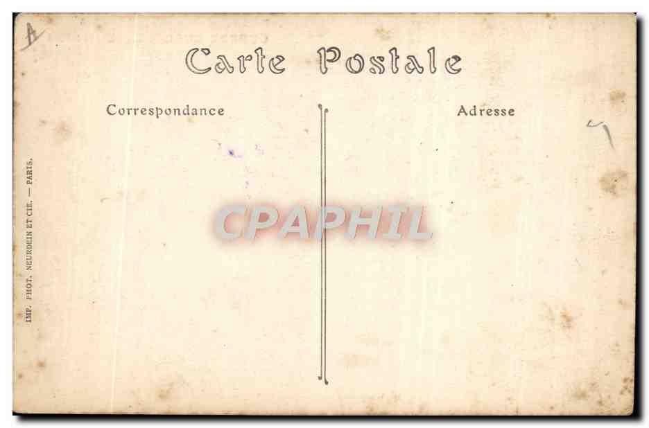 CPA Militaria Canon Schneider de 15cm de bord  — Rückseite