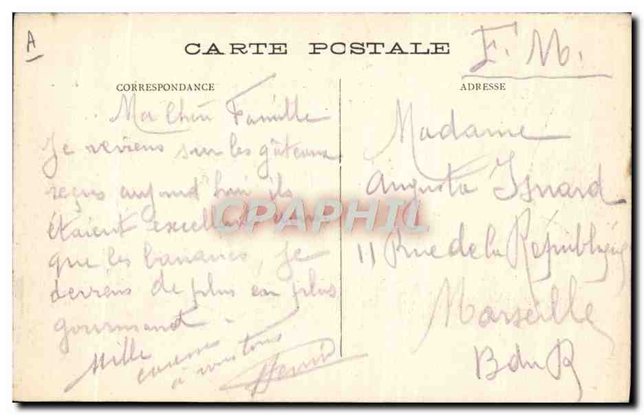 CPA Militaria Artillerie Un mortier anglais de huit pouces — Rückseite