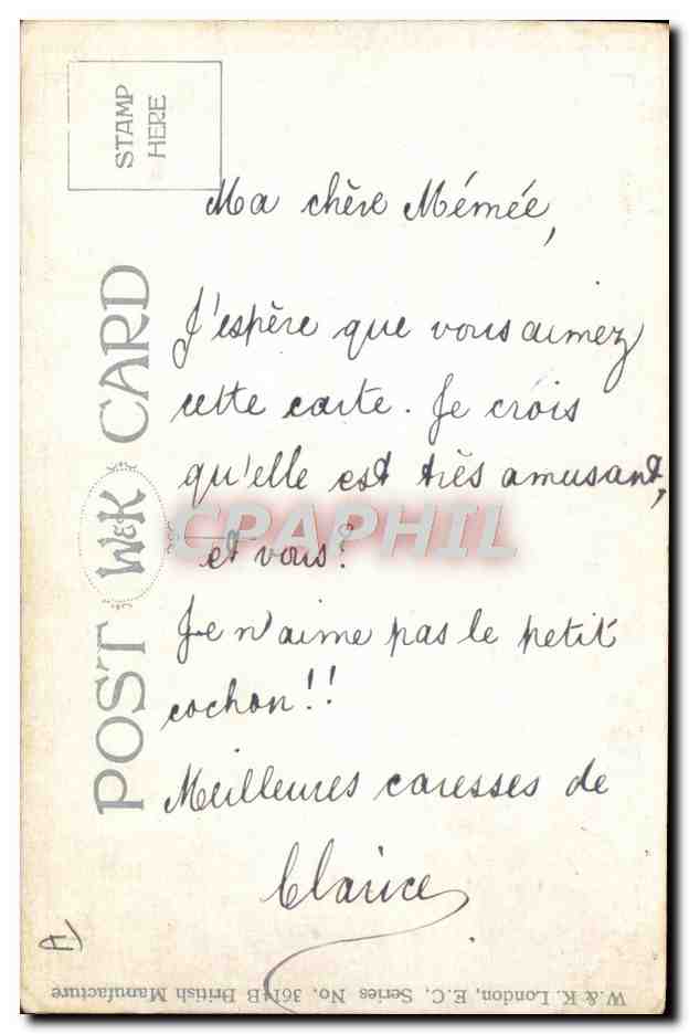 CPA Fantaisie Illustrateur Enfant Soldat Militaria — Rückseite