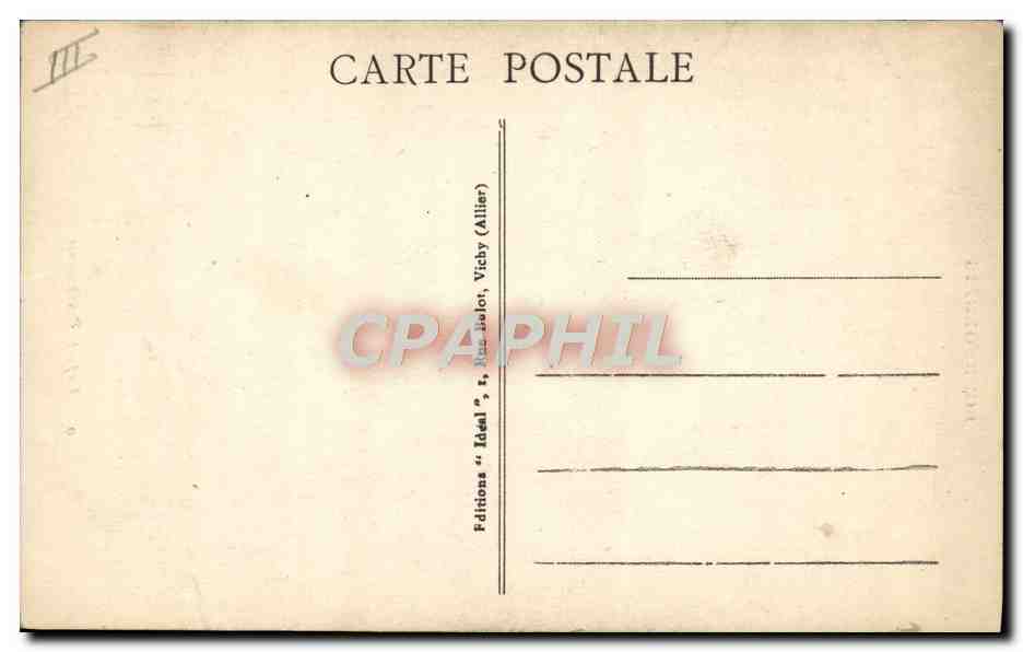 CPA Folklore Bourbonnais Enfants bourbonnais  — Verso