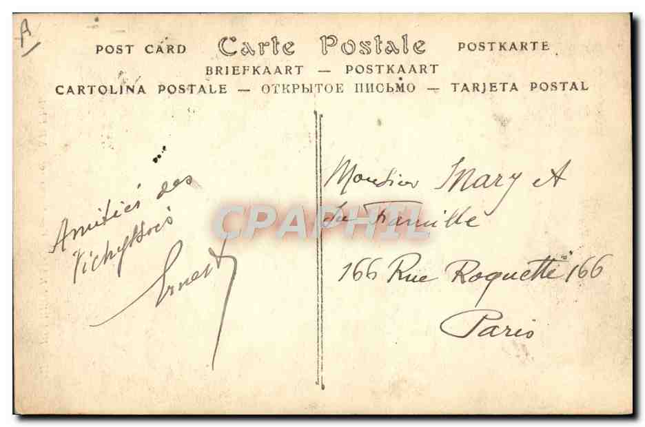 CPA Folklore Bourbonnais Une fermiere  — Verso